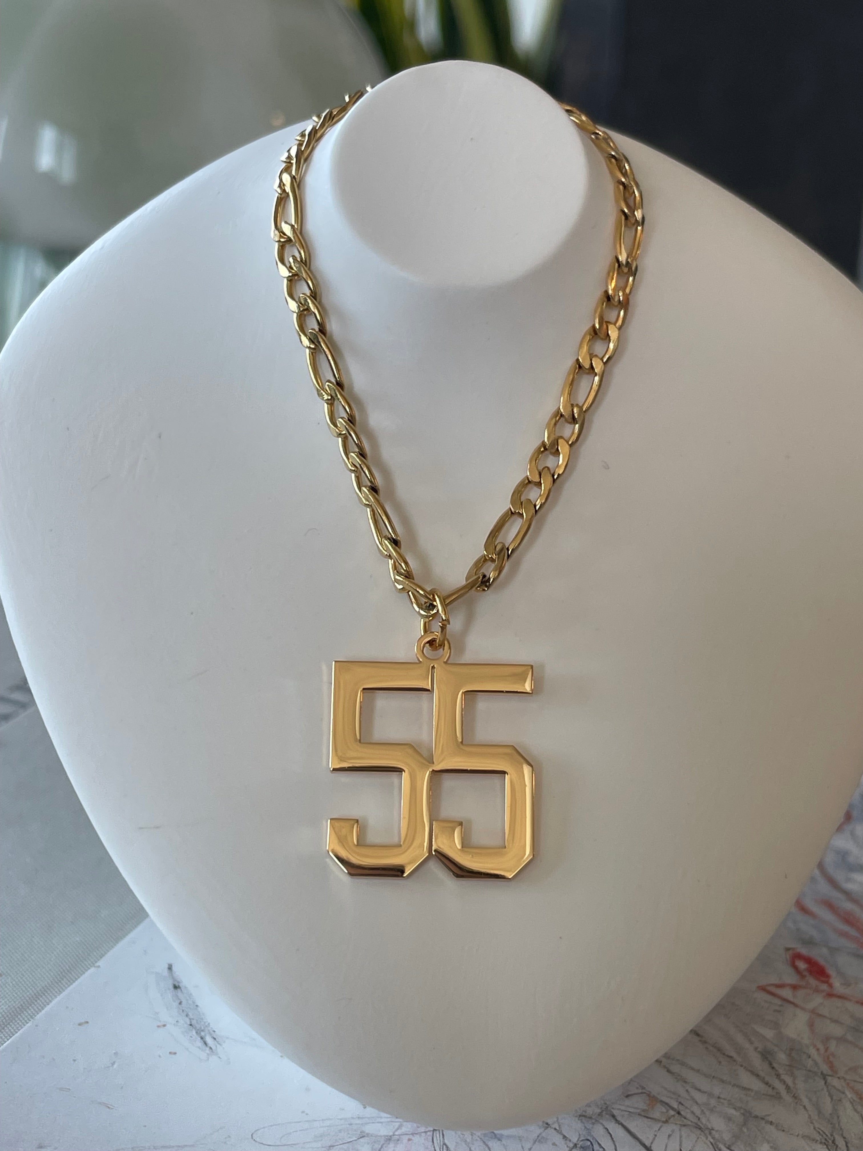 Custom Number Necklace (leave number in checkout note)