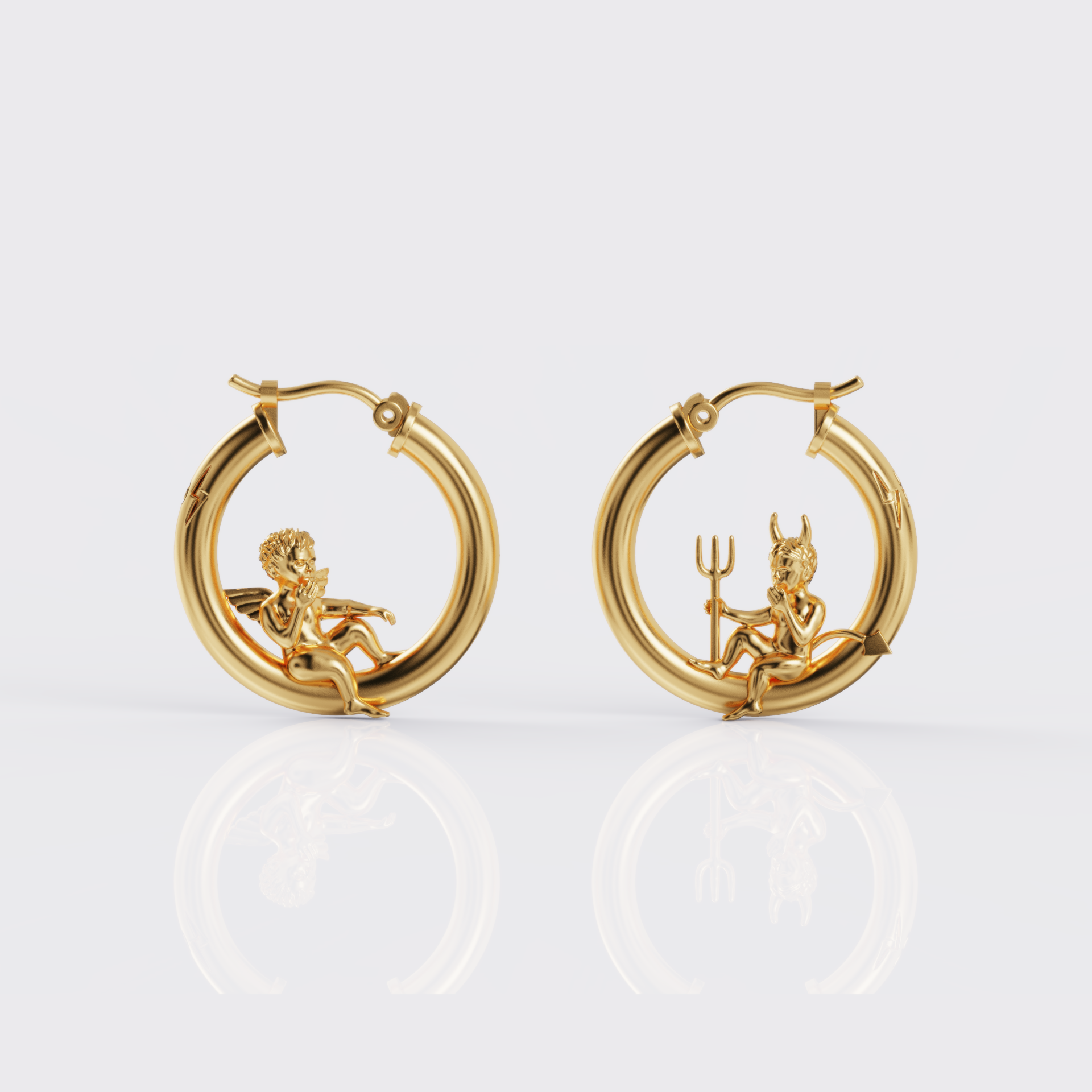 Whispering Angel Hoops